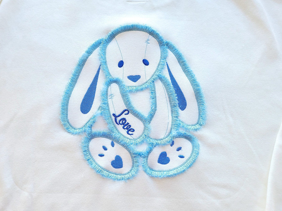 Fringed Bunny Floppy Ears