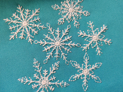 Light Stitch Snowflake Set of 6