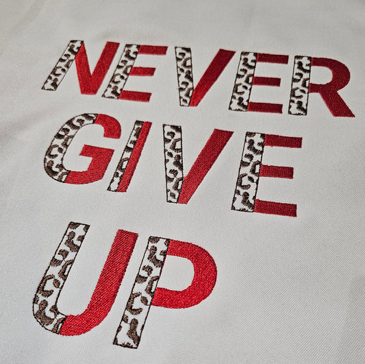 Leopard Spots and Fill Stitch Duotone Split Font