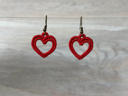 Cute Valentine Heart Earrings Charm
