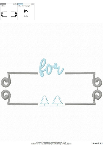 Custom Name Santa Express Mail Reindeer