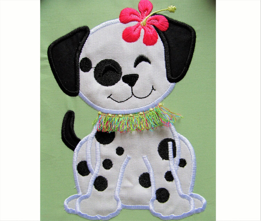Aloha Hawaii Flower Puppy