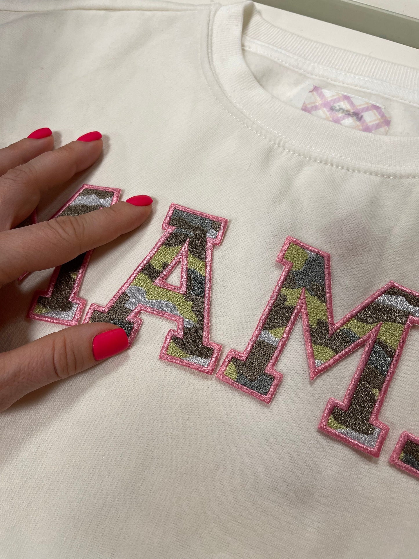 Varsity Camouflage Camo Font