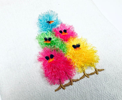 Fringed Little Chick Stack of 5