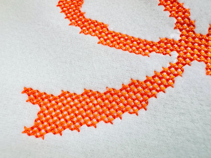 Cross stitch Bow Heart shape ties machine embroidery designs assorted