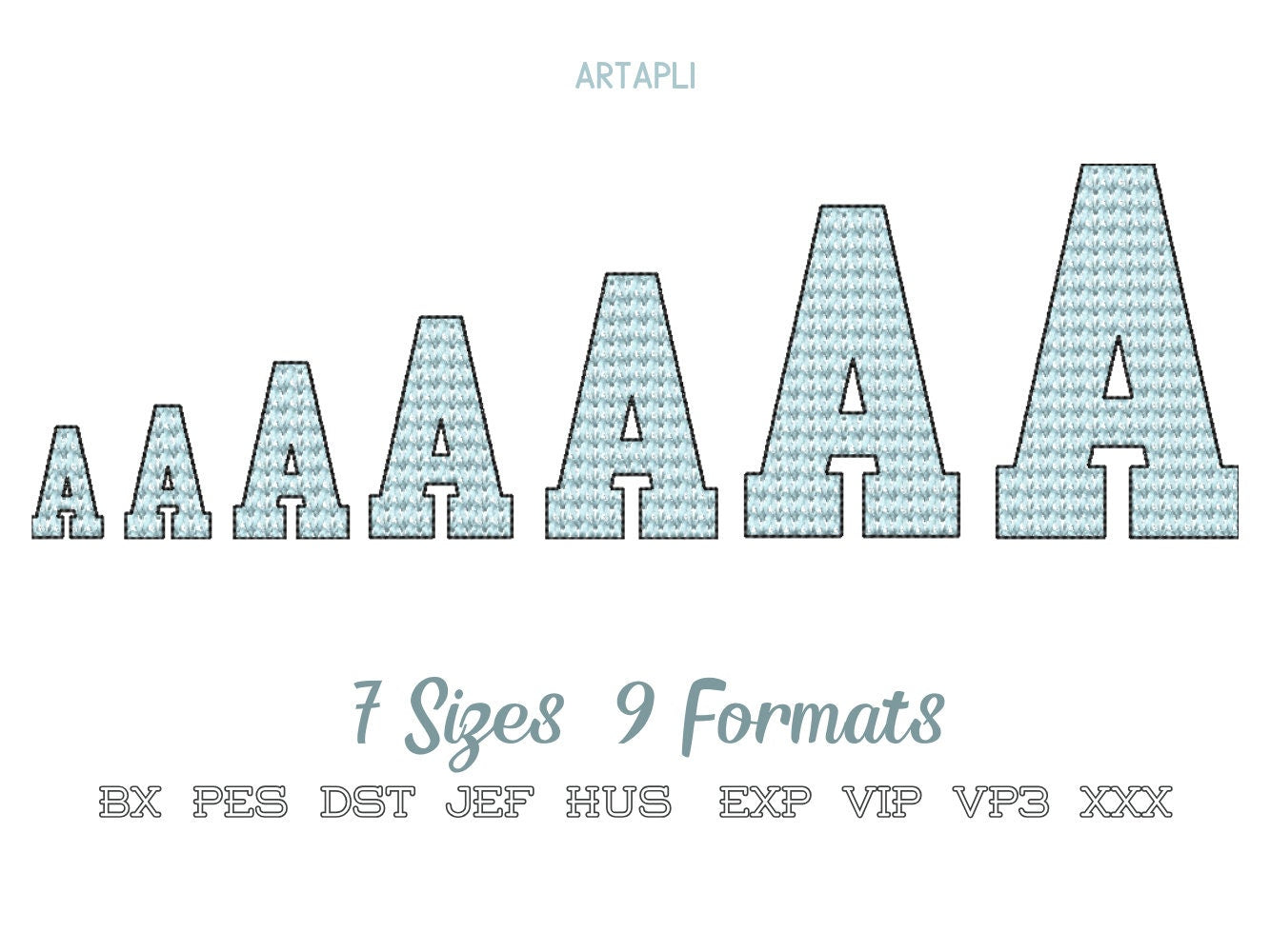 Knitted Knit Effect Light Stitch Sport Font