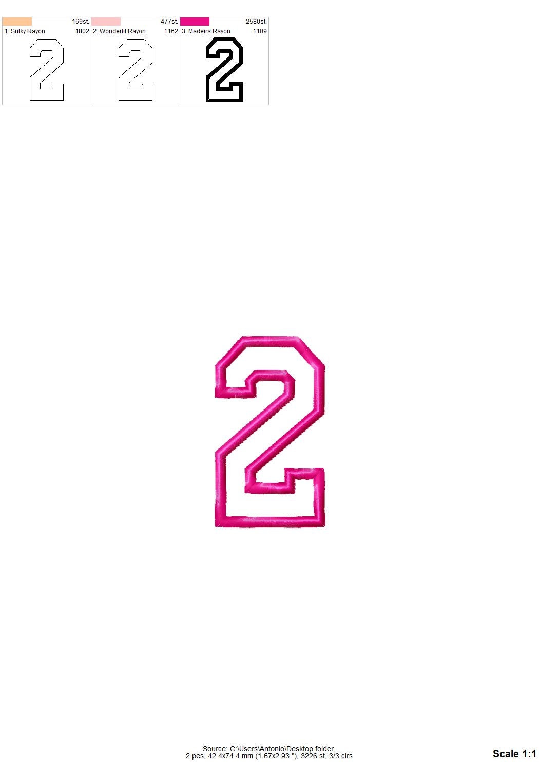 Narrow Varsity Athletic Sport Font Applique