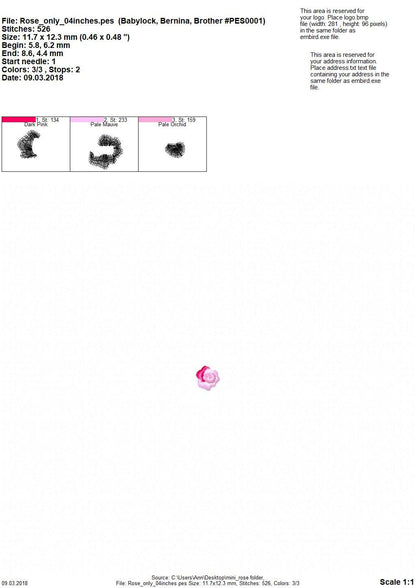 Accent Mini Rose Set