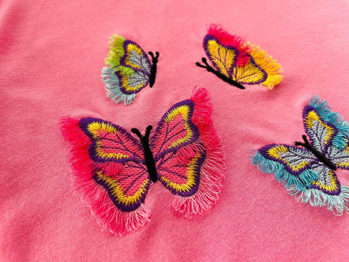 Mini Butterfly with Fringed Wings