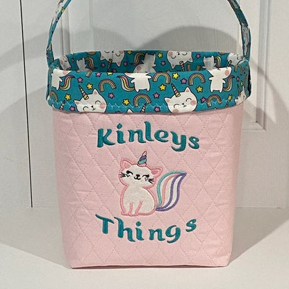 Caticorn Unicorn Kitty Cat Applique