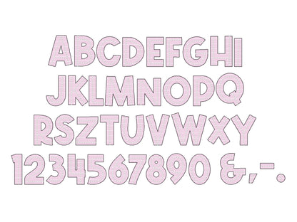 Light Stitch Preschool Pre-K Font