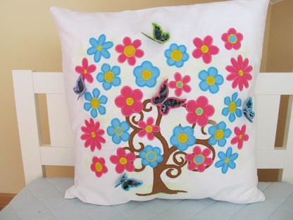 Flower Applique Set of 7