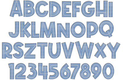 Light Stitch Preschool Pre-K Font