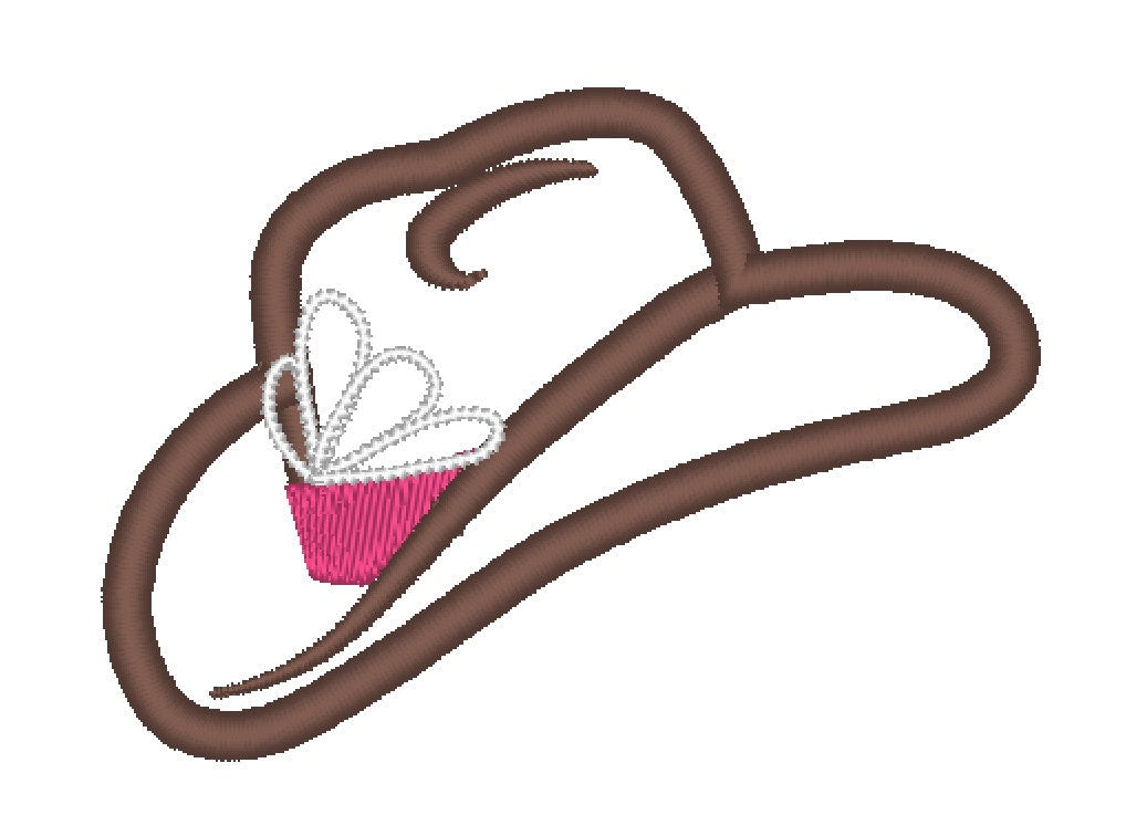 Cowgirl Baby Girl Cowboy Hat with Tiara Crown Applique