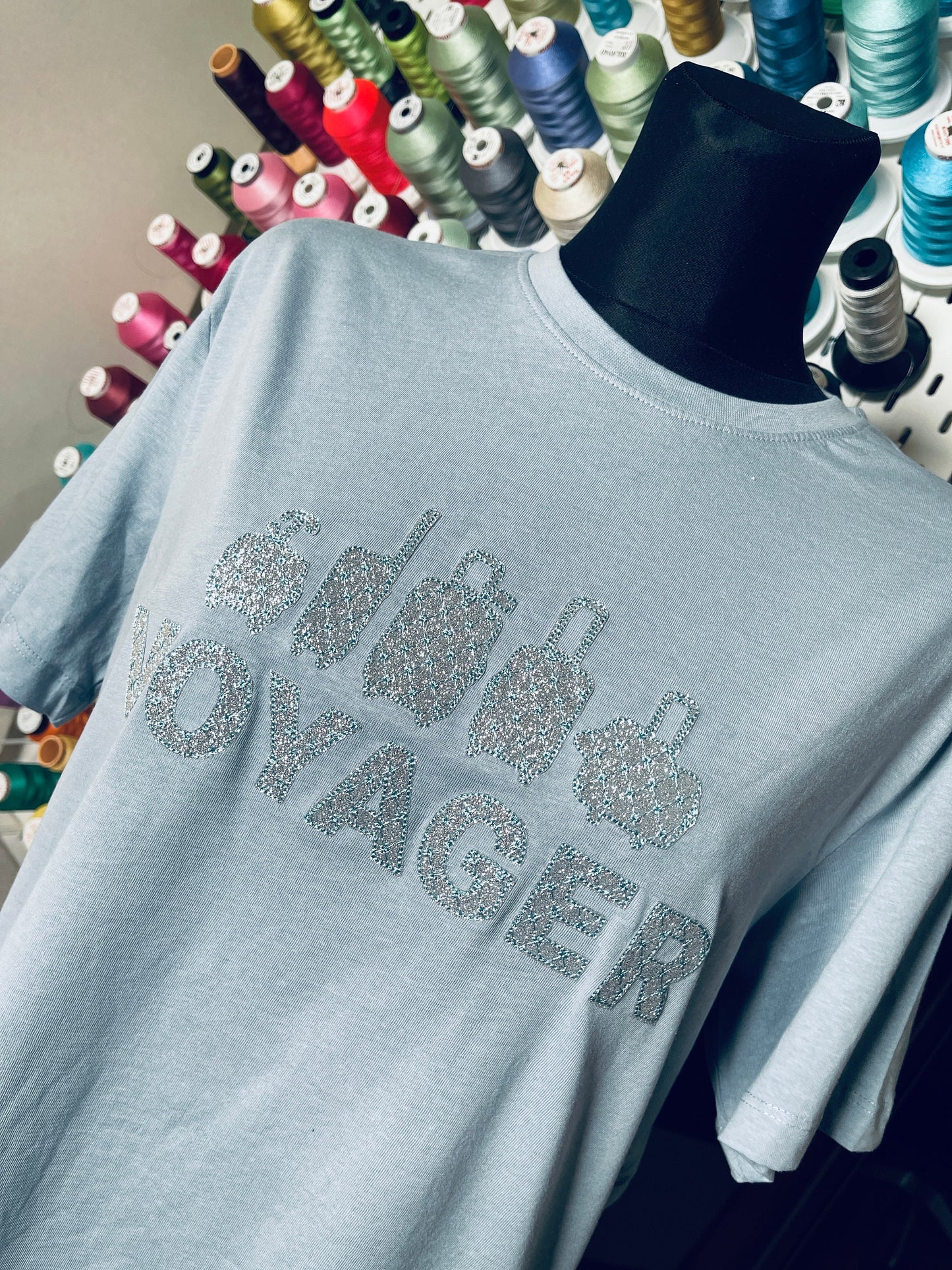 Brand Style Glitter HTV Vinyl Font