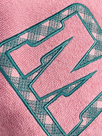 Embossed Terry Towel Monogram