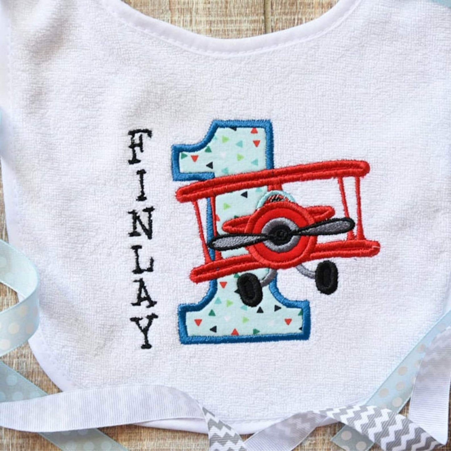 Airplane Birthday Numbers