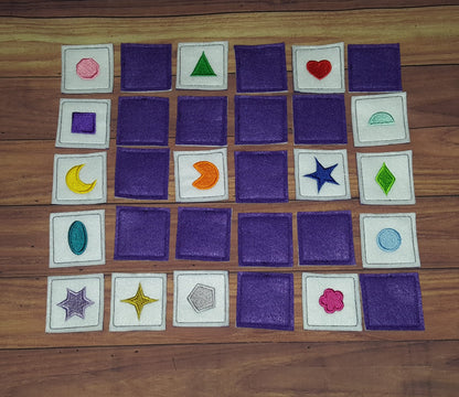 Memory Game Magic Shapes Smart Kids