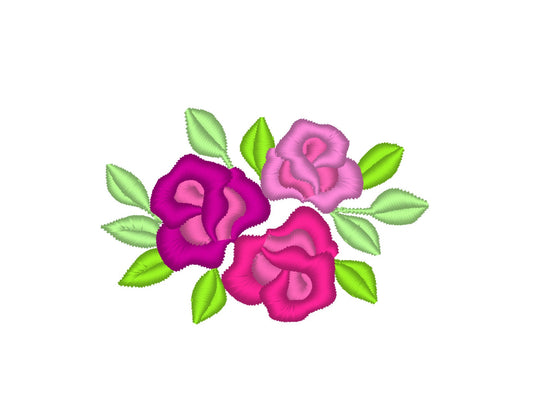 Accent Mini Rose Flower Big Set