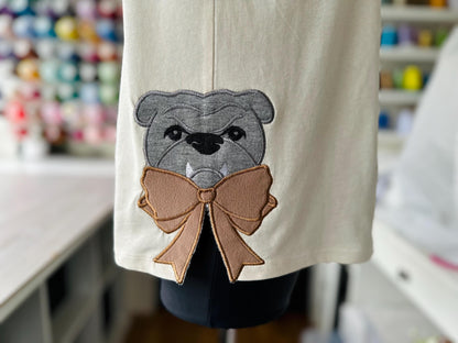 Stylish Bulldog Split Side Seam Cutout