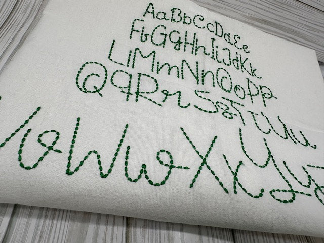 Must Have Hand Stitch Effect Font