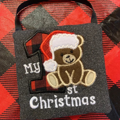 My 1st Christmas Teddy Bear