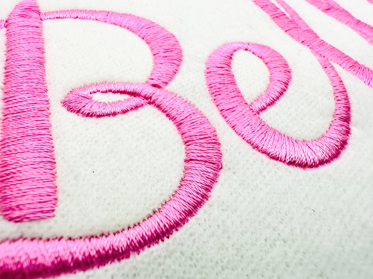 Satin Stitch Handwritten Font