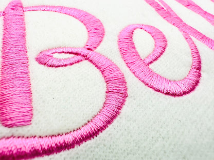 Satin Stitch Handwritten Font