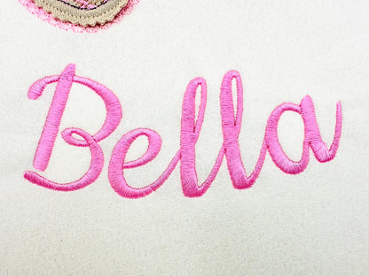 Satin Stitch Handwritten Font