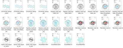 Reindeer Mail Express Stamp Set