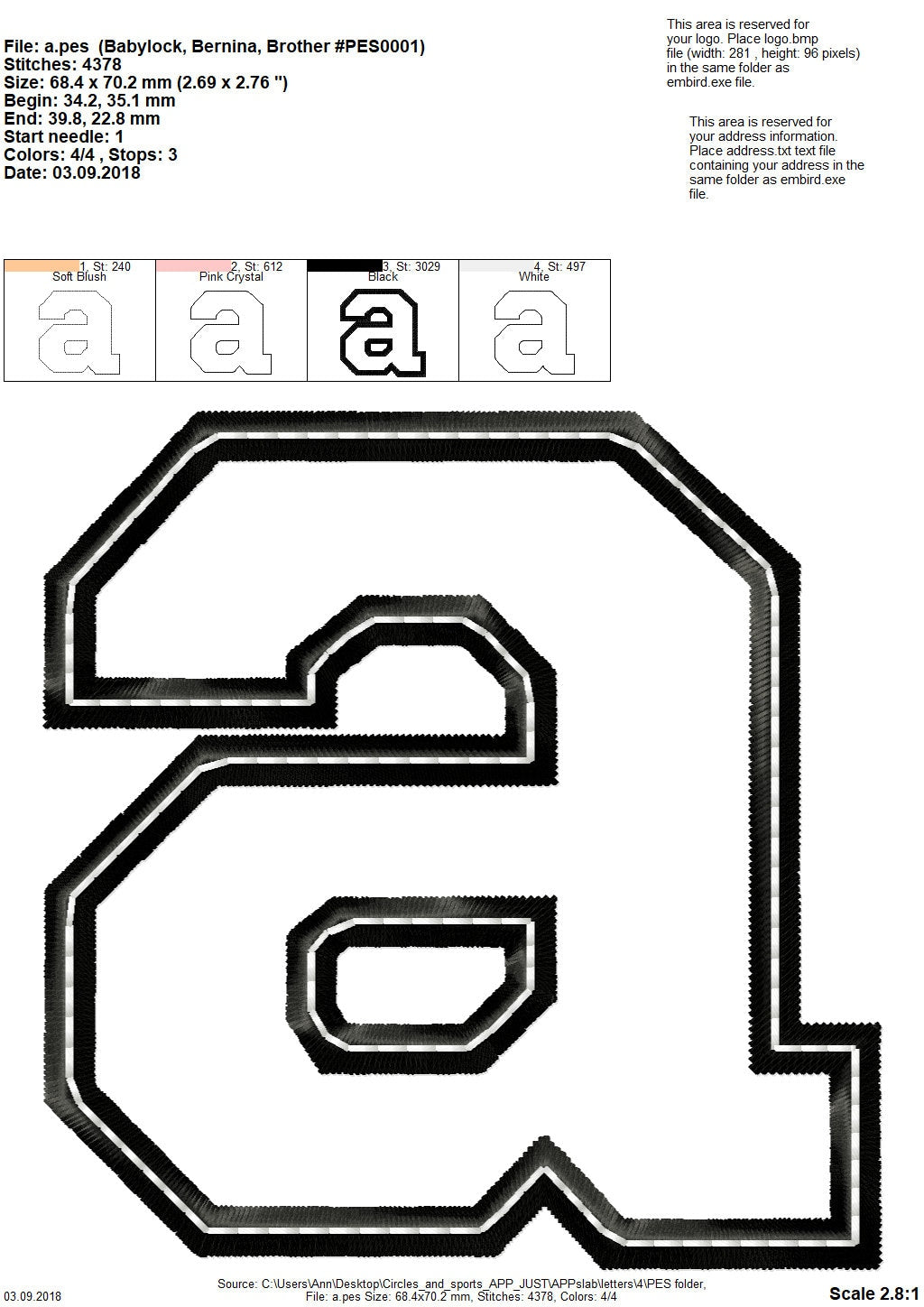 Athletic Collegiate Sport Font Applique