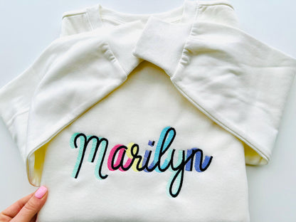 Handwritten Shadow Font Marilyn