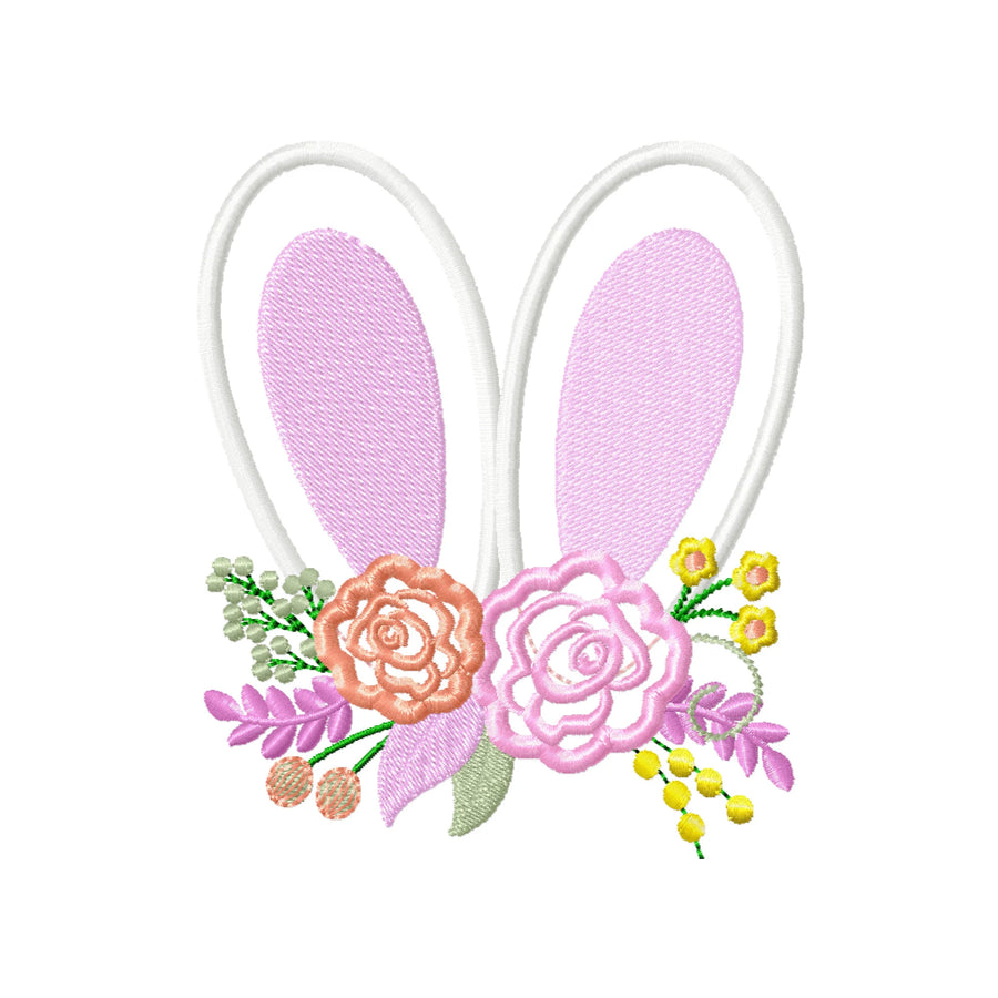 Floral Easter Bunny Ears