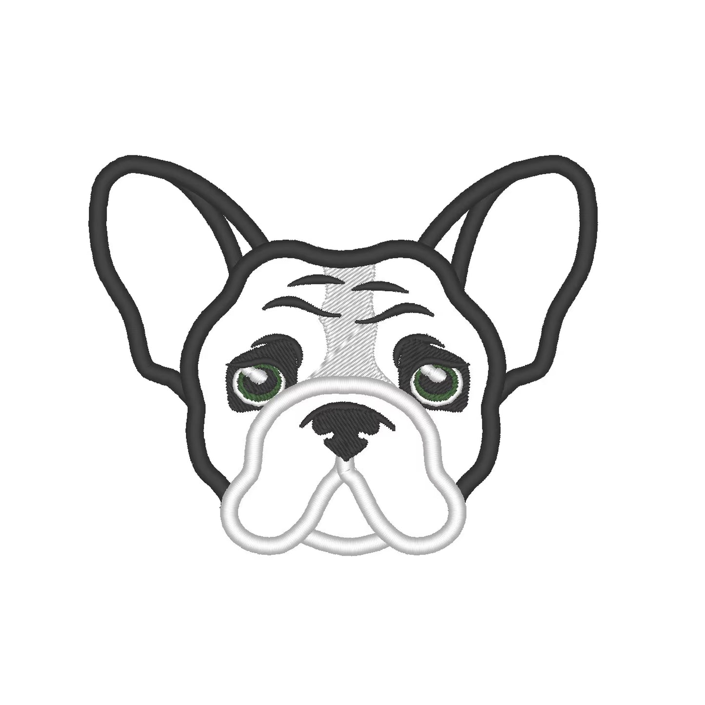 French Bulldog Applique