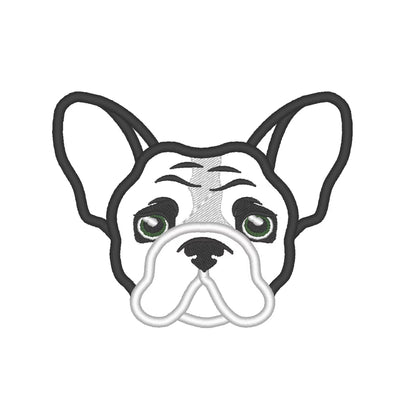 French Bulldog Applique