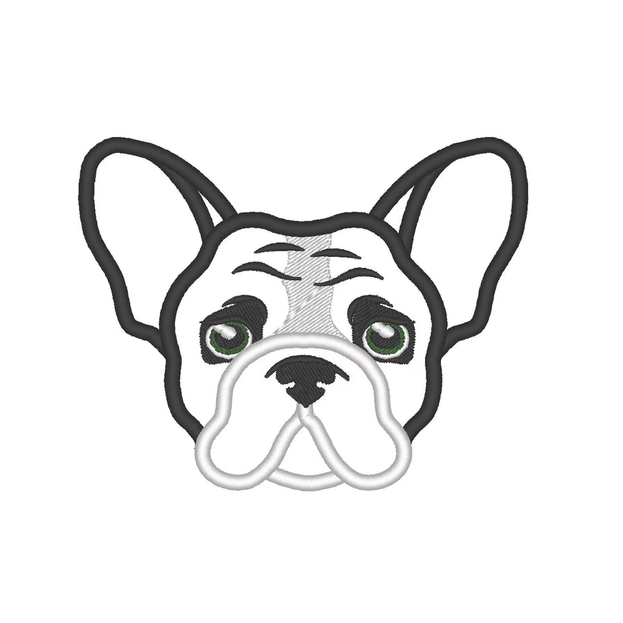 French Bulldog Applique
