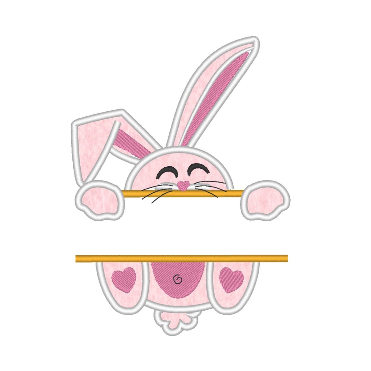 Lovely Split Bunny for Name