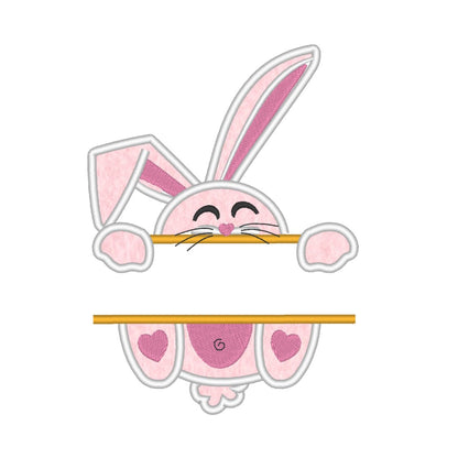 Lovely Split Bunny for Name