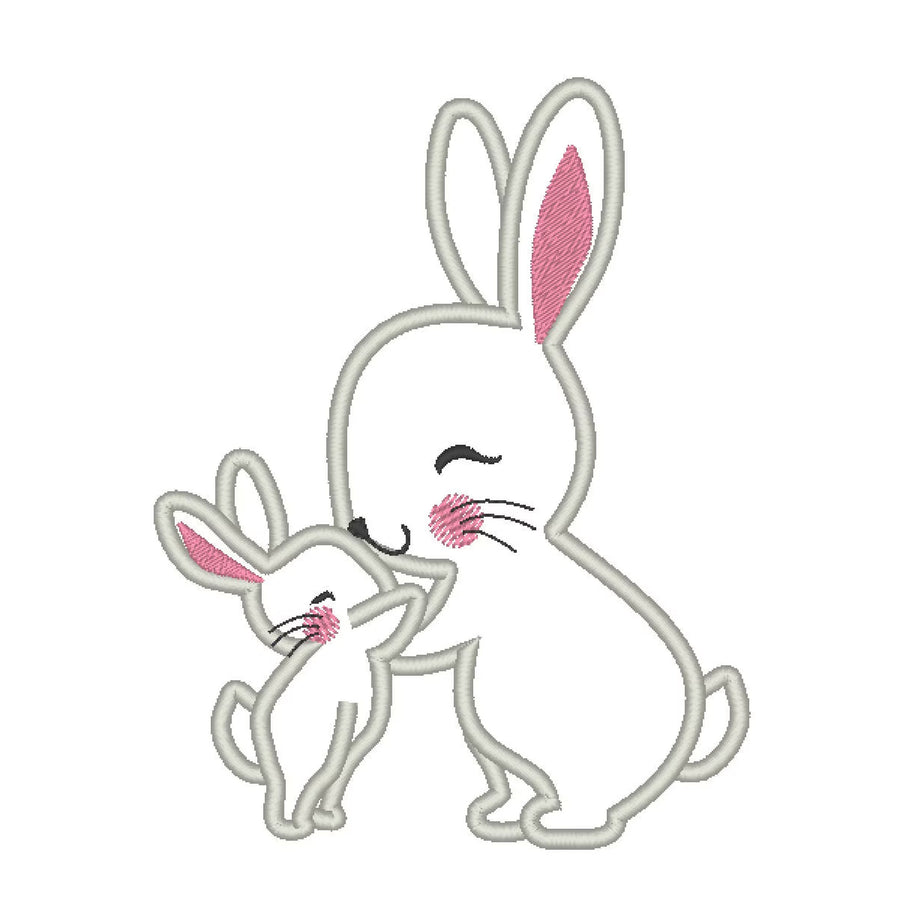 Mommy and Baby Bunnies