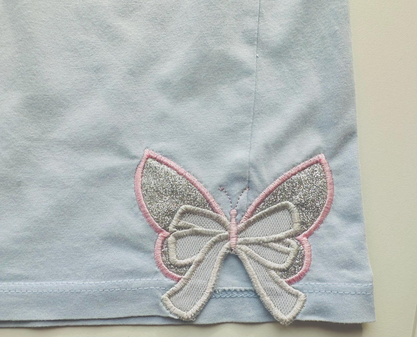 Small Butterfly Wings Side Seam Bow
