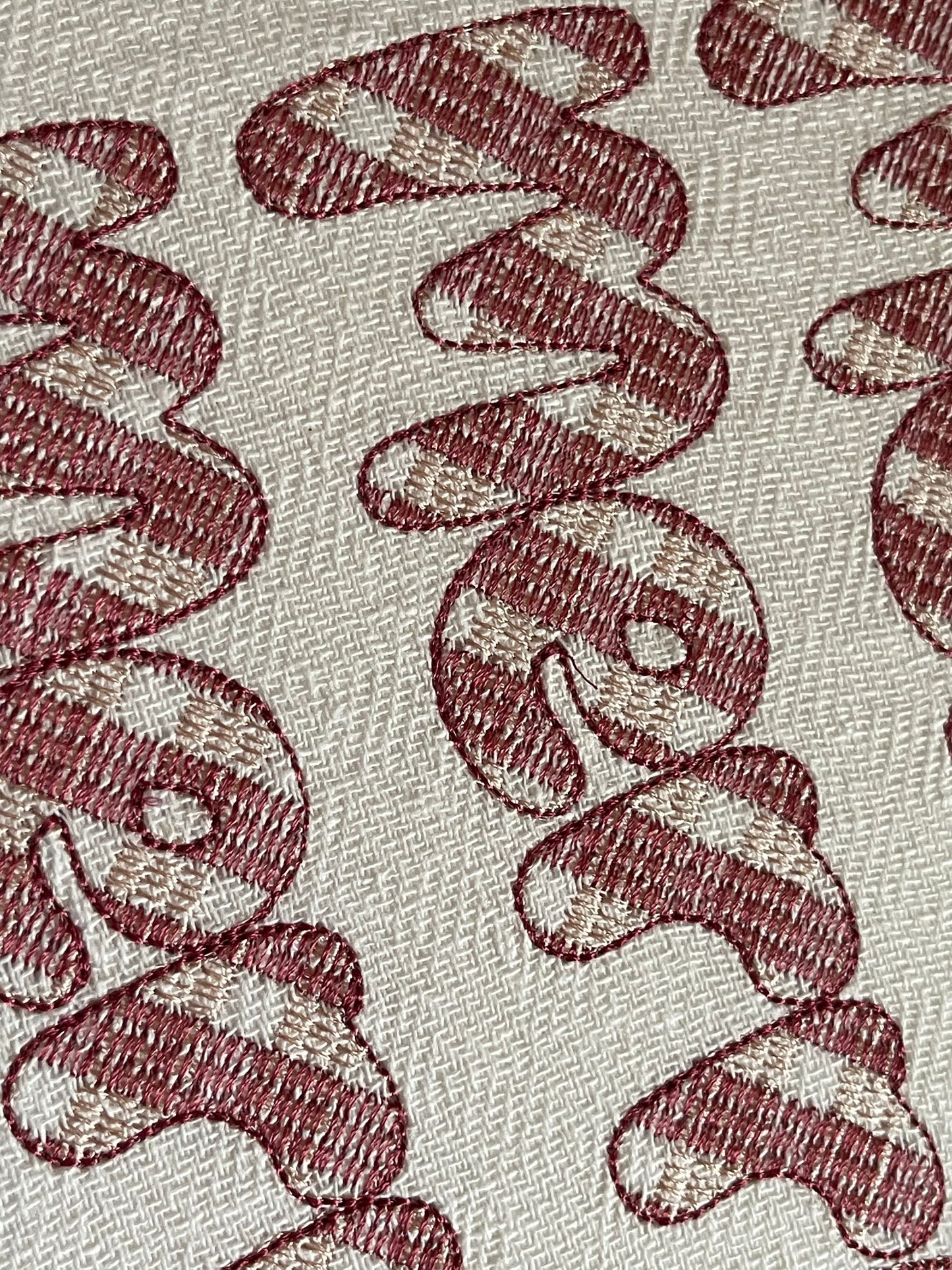 Retro Gingham Plaid Patterned Fun Font