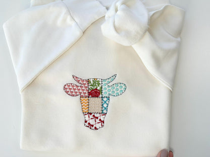 Patchwork Patterned Farm Animals Set