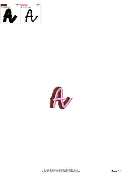 Handwritten Script Shadow Font Holly