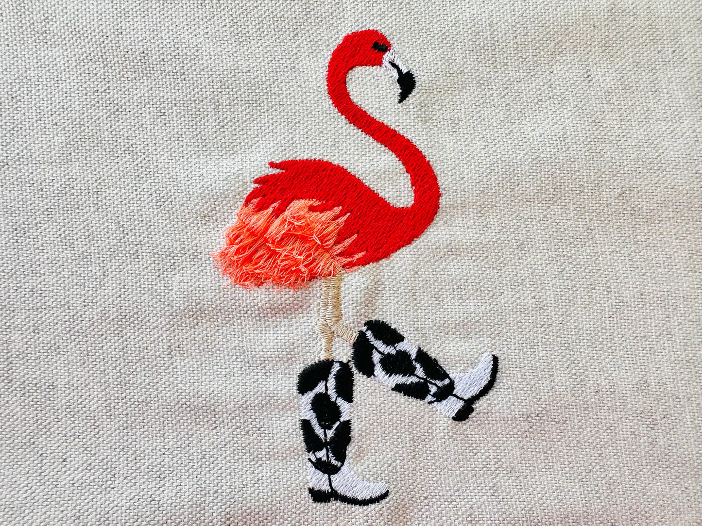Fringed Flamingo Cowboy