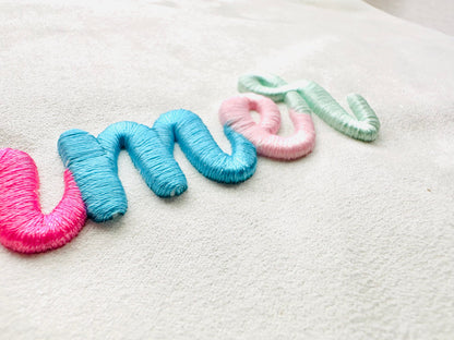 Puffy Puff Foam Handwritten Font