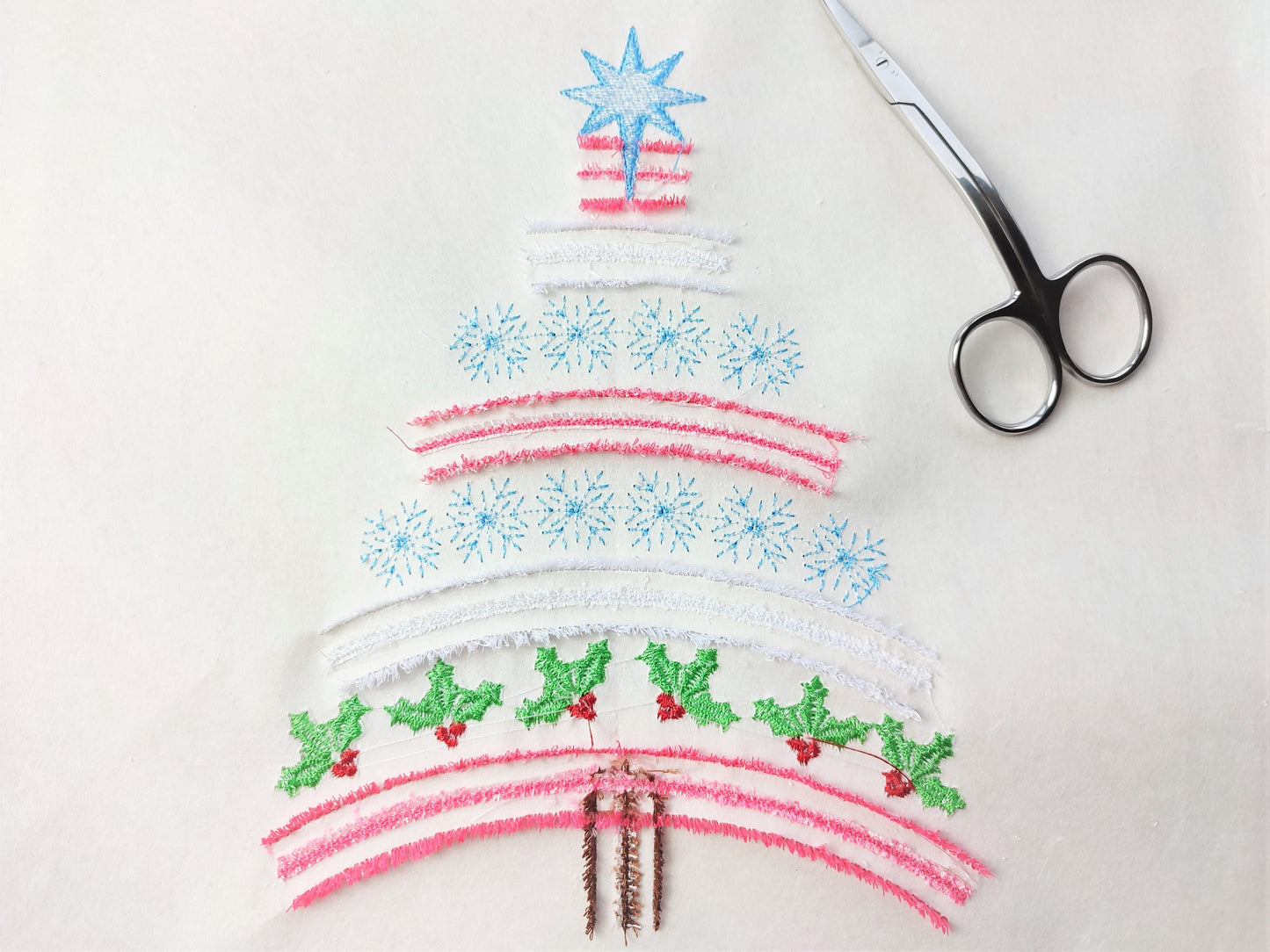 Extraordinary Fringed Christmas Tree