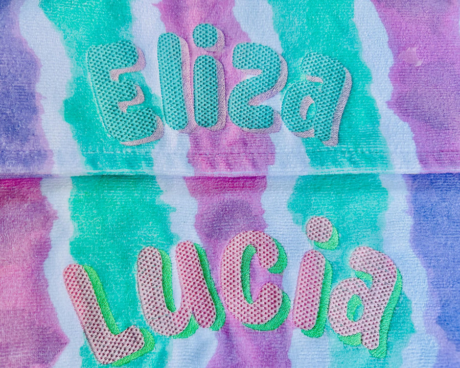 Waffle Stitch Shadow Font