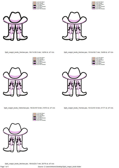 Cowgirl Cowboy Boots And Hat