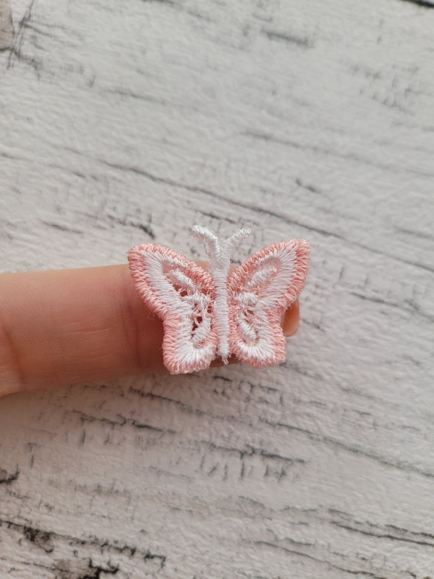 SMALL MINI FSL Lace Butterfly Free standing lace embroidery design in
