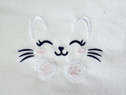 Adorable Kitty Face Fluffy Paws